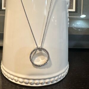 Kohl’s .10 CTTW Diamond Pendant Sterling Silver Necklace